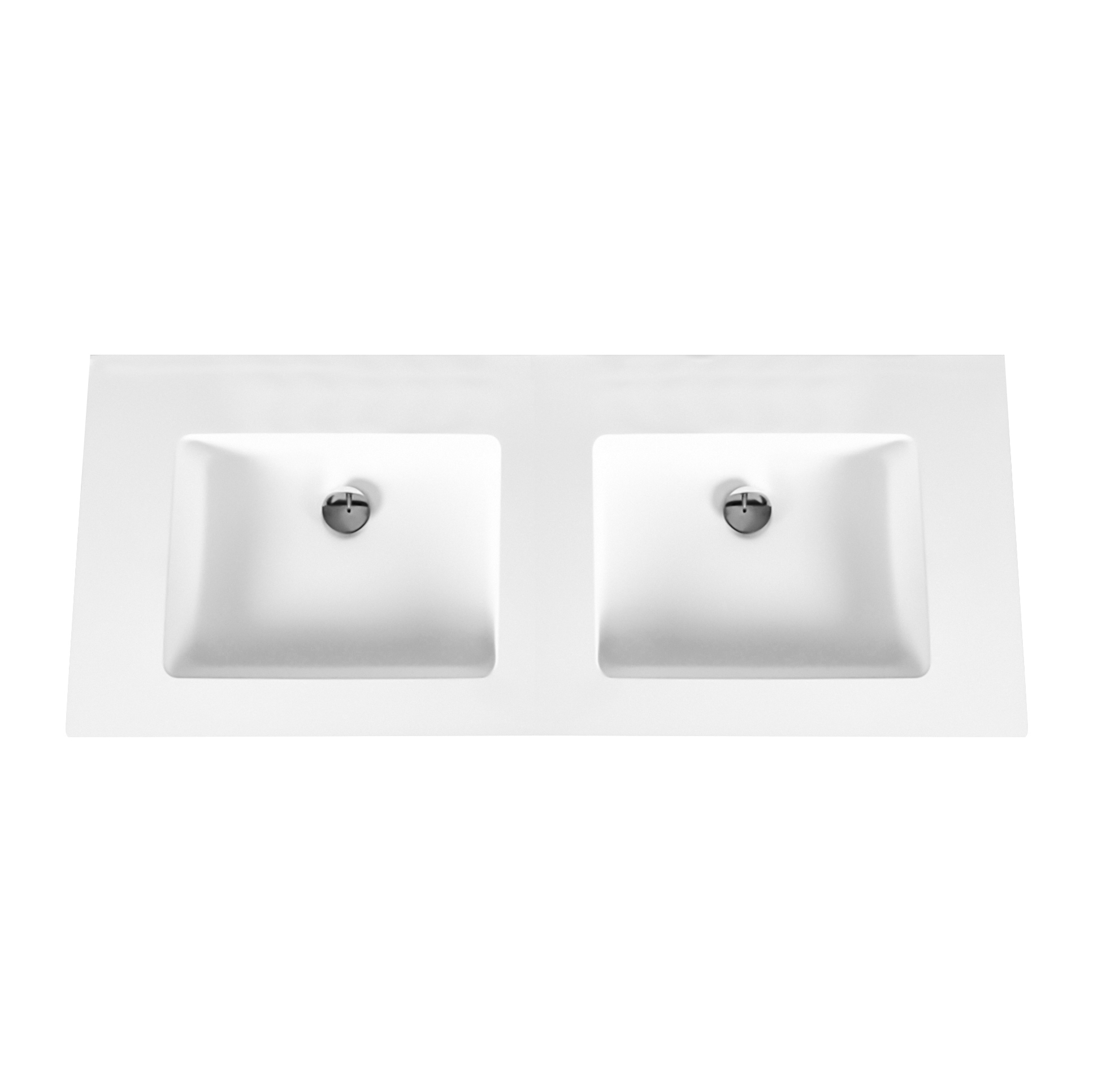 Aloni Solid Surface Wastafel Zonder Kraangat 120cm