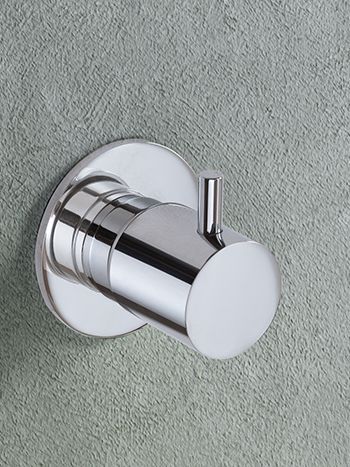Hotbath Laddy Inbouw Stopkraan Rond Chroom