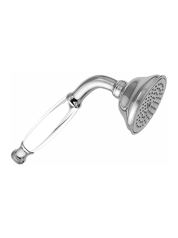 Hotbath Amice Handdouche Nostalgisch Breed 1-stand Wit/Chroom