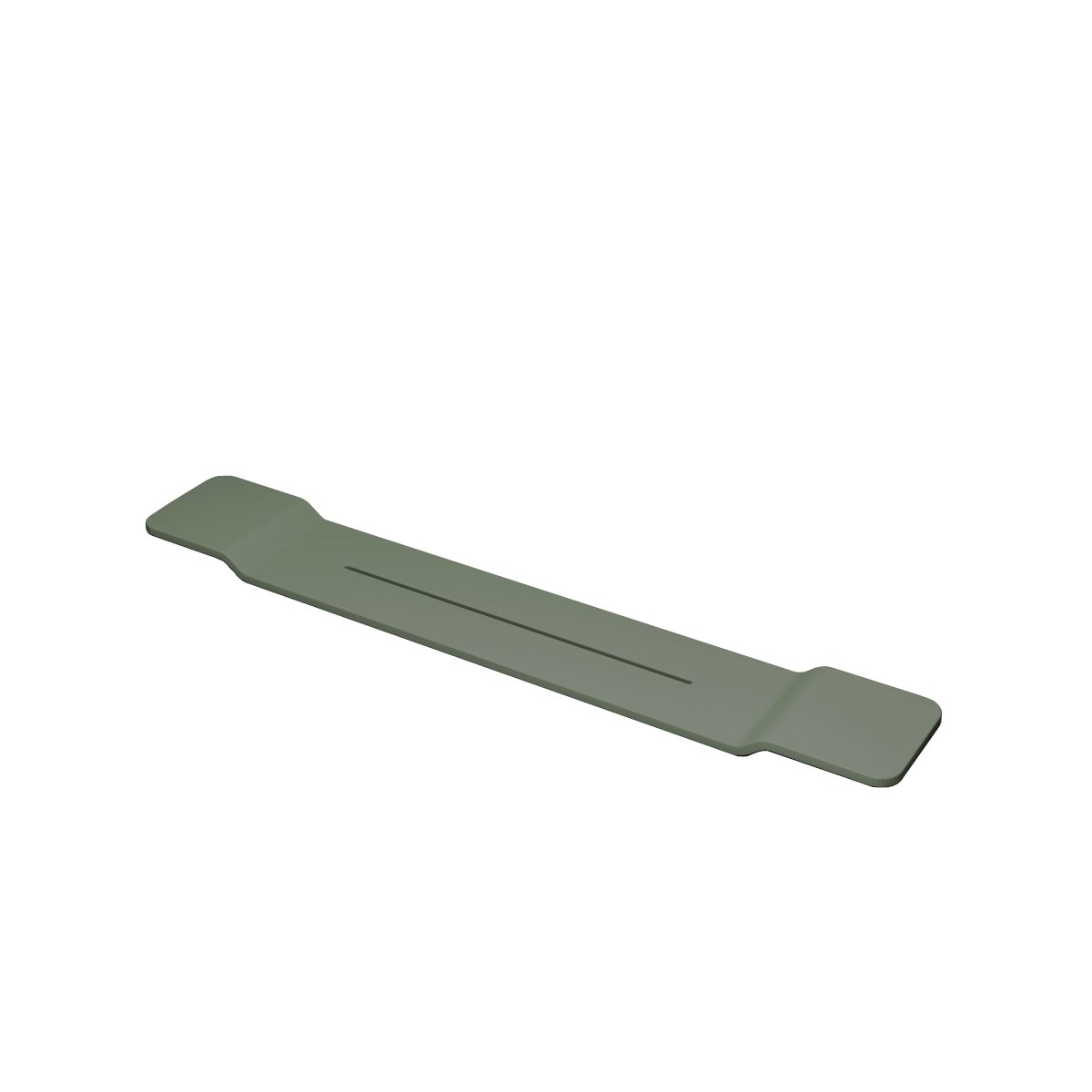Best-Design Hinza Badplank Solid-Surface Army Green 95x15 cm