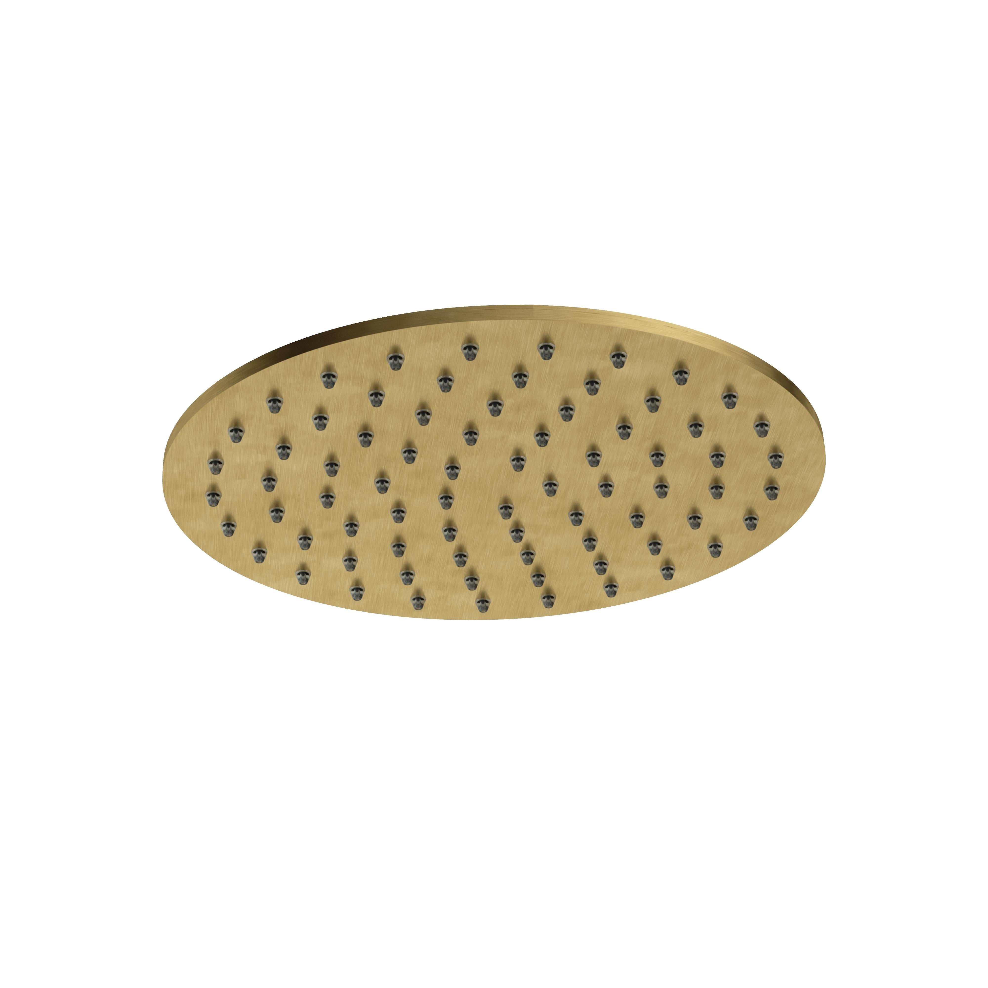 Hotbath Archie Hoofddouche 20 cm Geborsteld Messing PVD