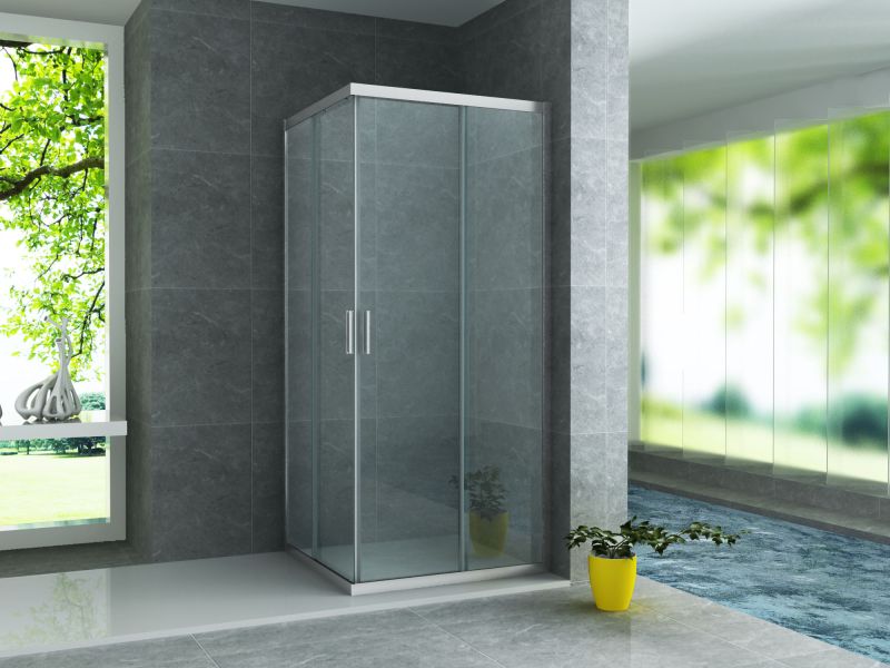Creavit Aloni Douchecabine Chroom 90x90x195cm