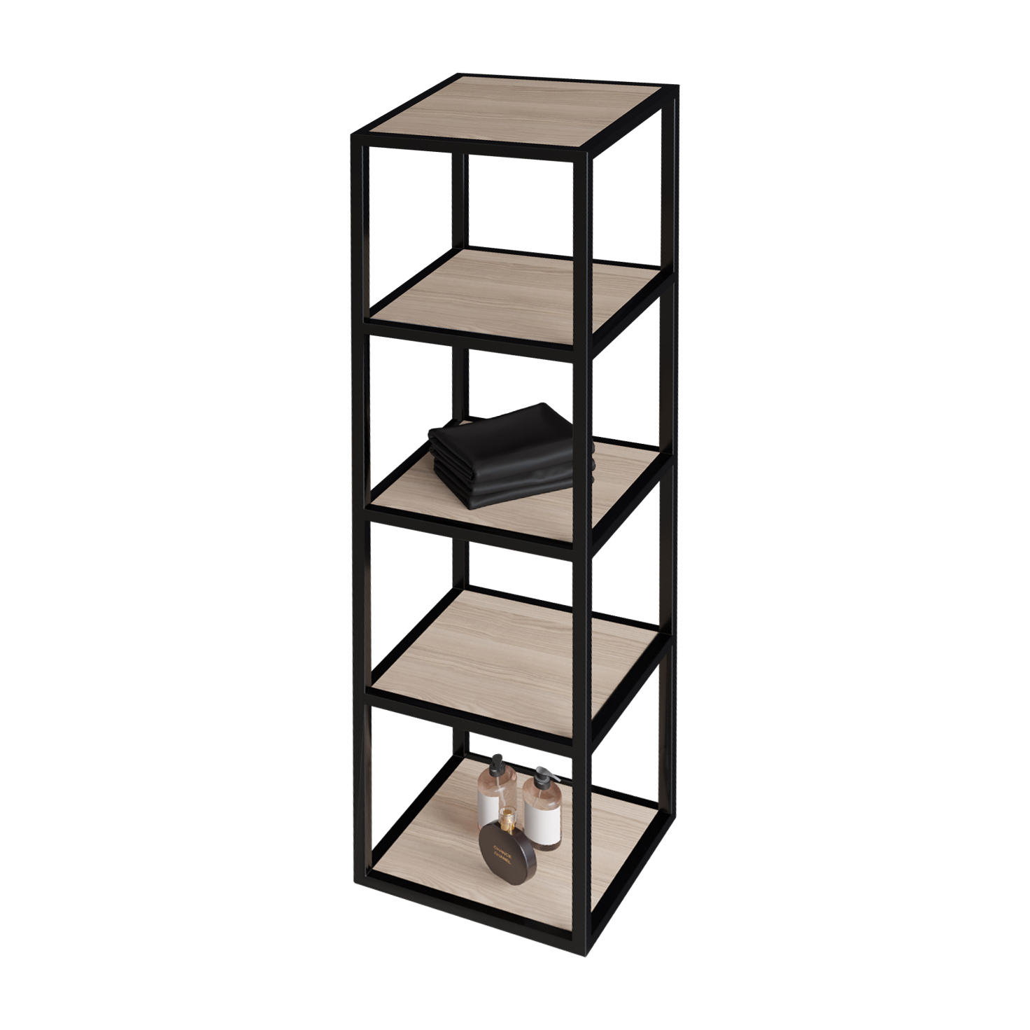 Creavit Aloni Sharp Kolomkast 35x35x135cm Noot