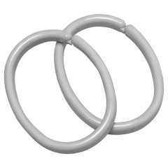 douchegordijn met ringen