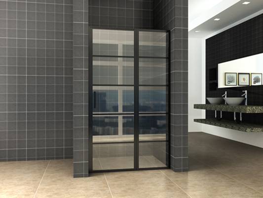 Horizon Nisdeur R/L Met Vast Deel 100Cm 8Mm Nano