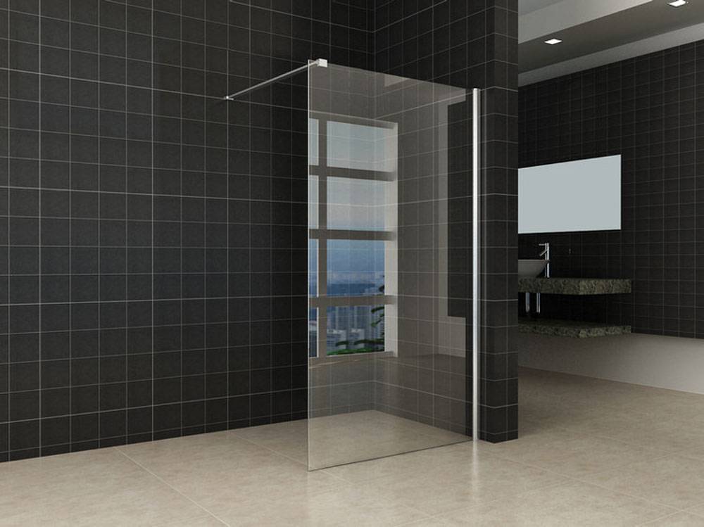 Inloopdouche + Muurprofiel 1000X2000 10Mm Nano Glas