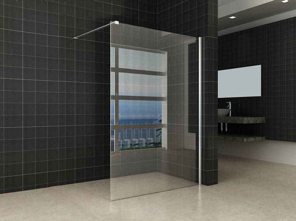 Inloopdouche + Muurprofiel 1300X2000 10Mm Nano Glas