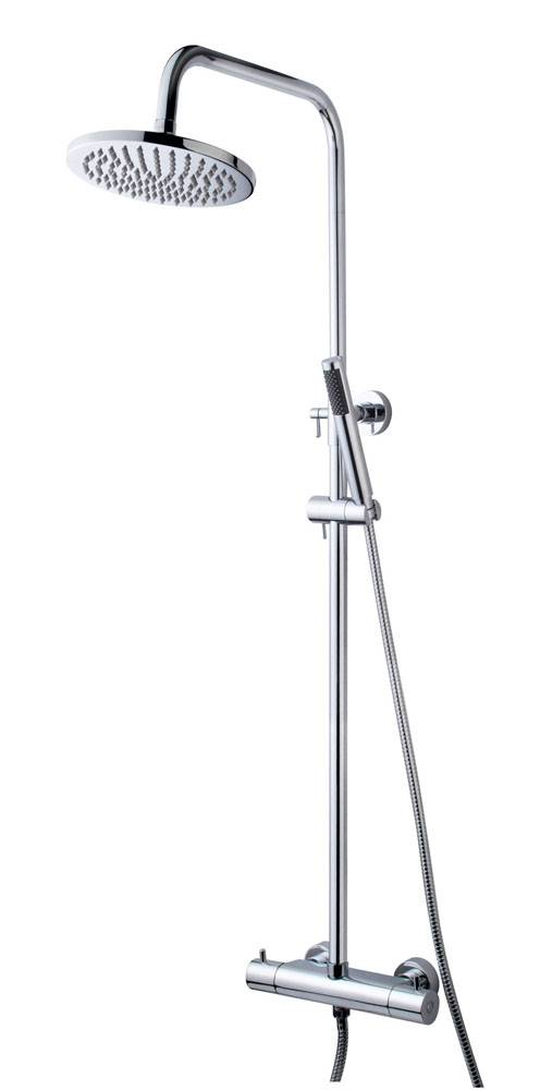 opbouw regendouche met thermostaatkraan