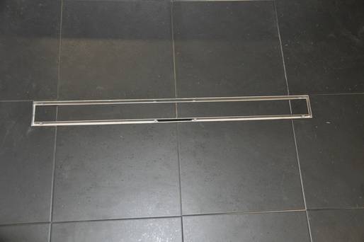 Rvs Tegelrooster Tbv Douchegoot 110X7
