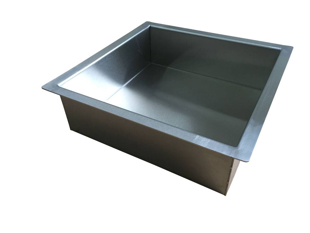 Rvs Inbouwnis 30X30X10Cm