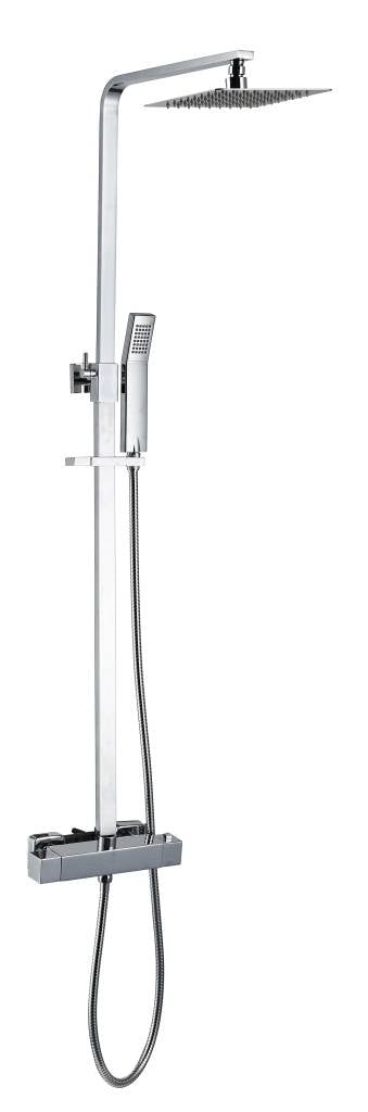 opbouw regendouche met thermostaatkraan