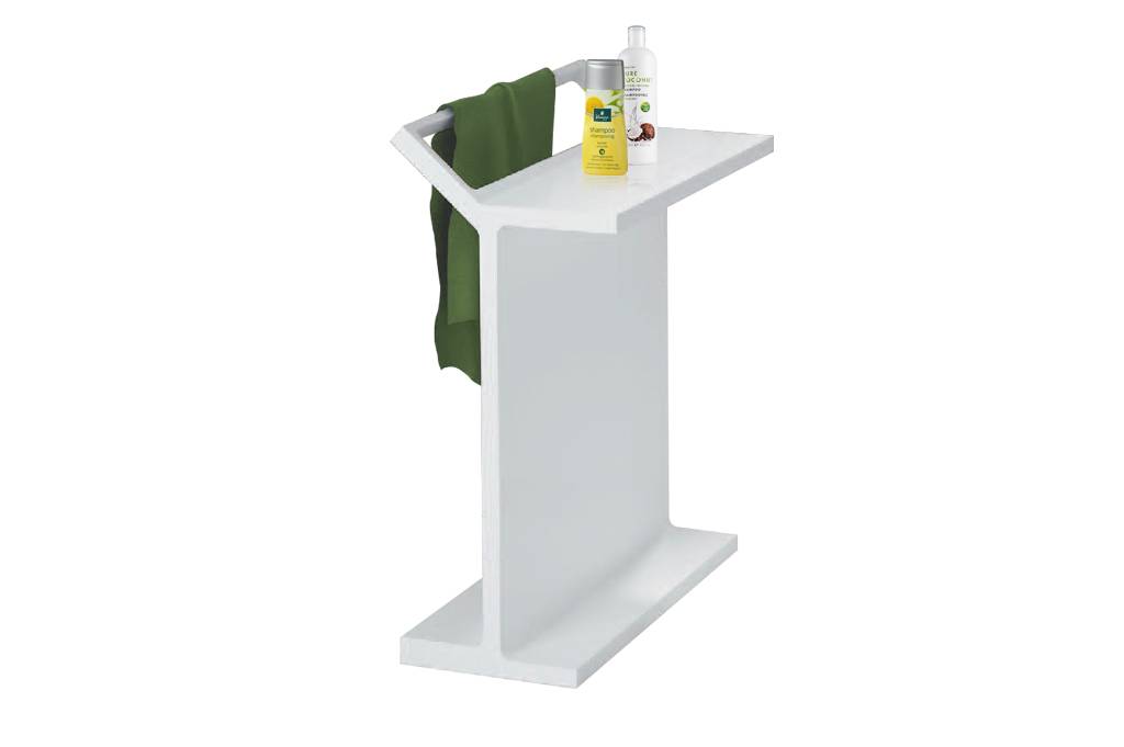 RVS Handdoekbeugel