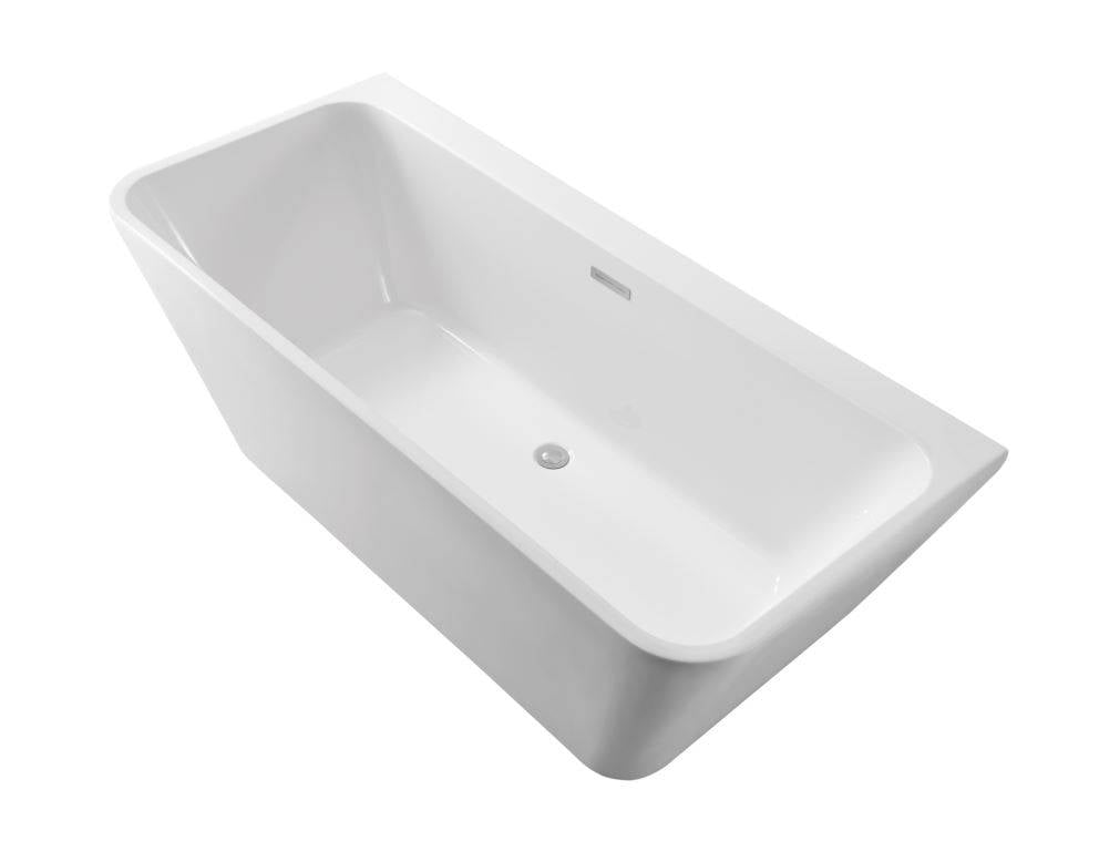 Best Design Silmo Semi Vrijstaand Wandmodel Bad 180X80X60Cm