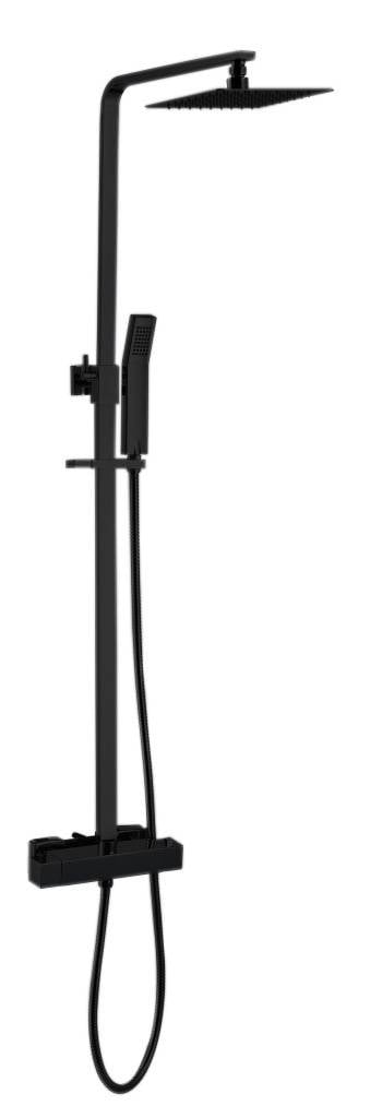 opbouw regendouche met thermostaatkraan