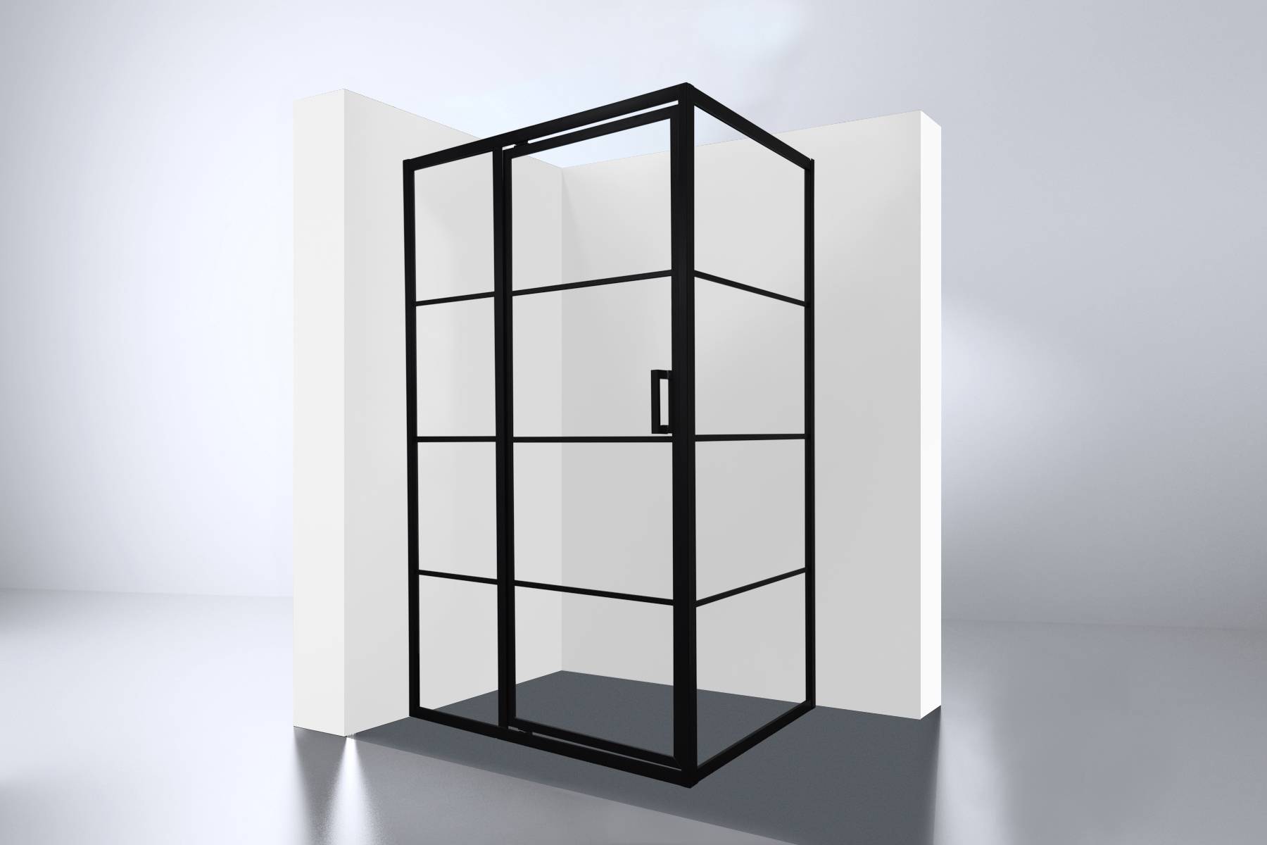 Douchecabine Zeplin-120 Met Nisdeur 120X90X210 8Mm