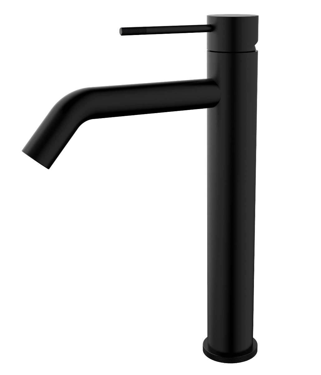 Best-Design "Nero-Nerola" Hoge-wastafelmengkraan mat-zwart