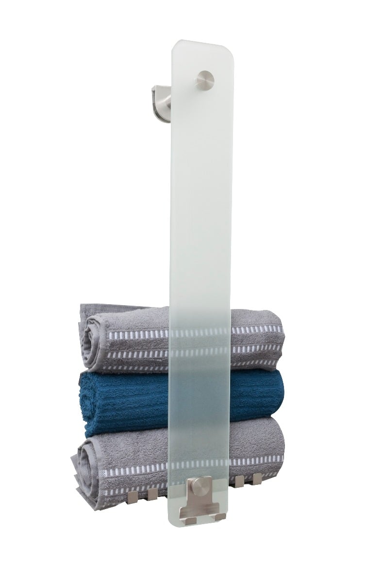 zwarte Handdoekbeugel