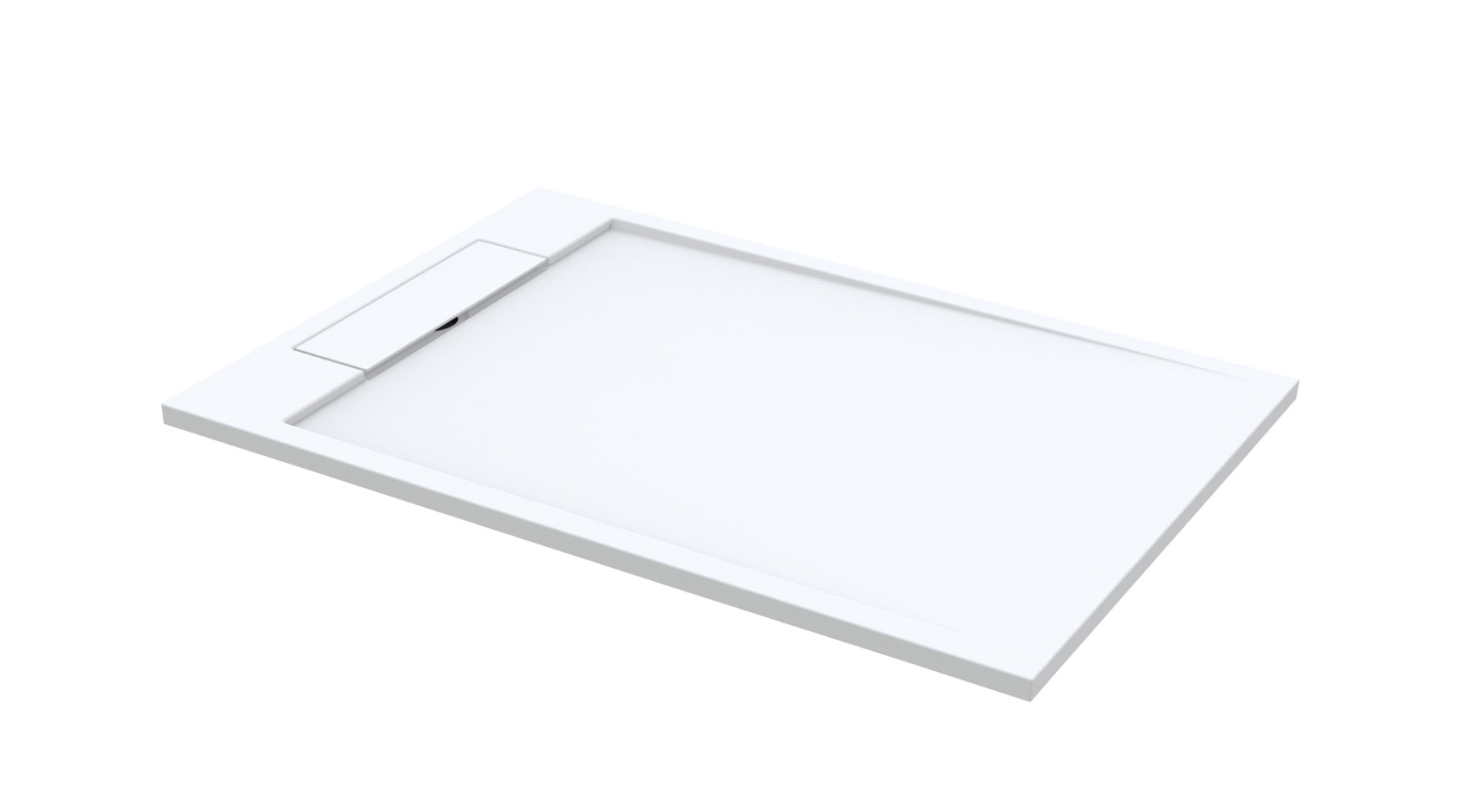 Best-Design Decent Douchebak Just-Solid 160X100X4,5Cm