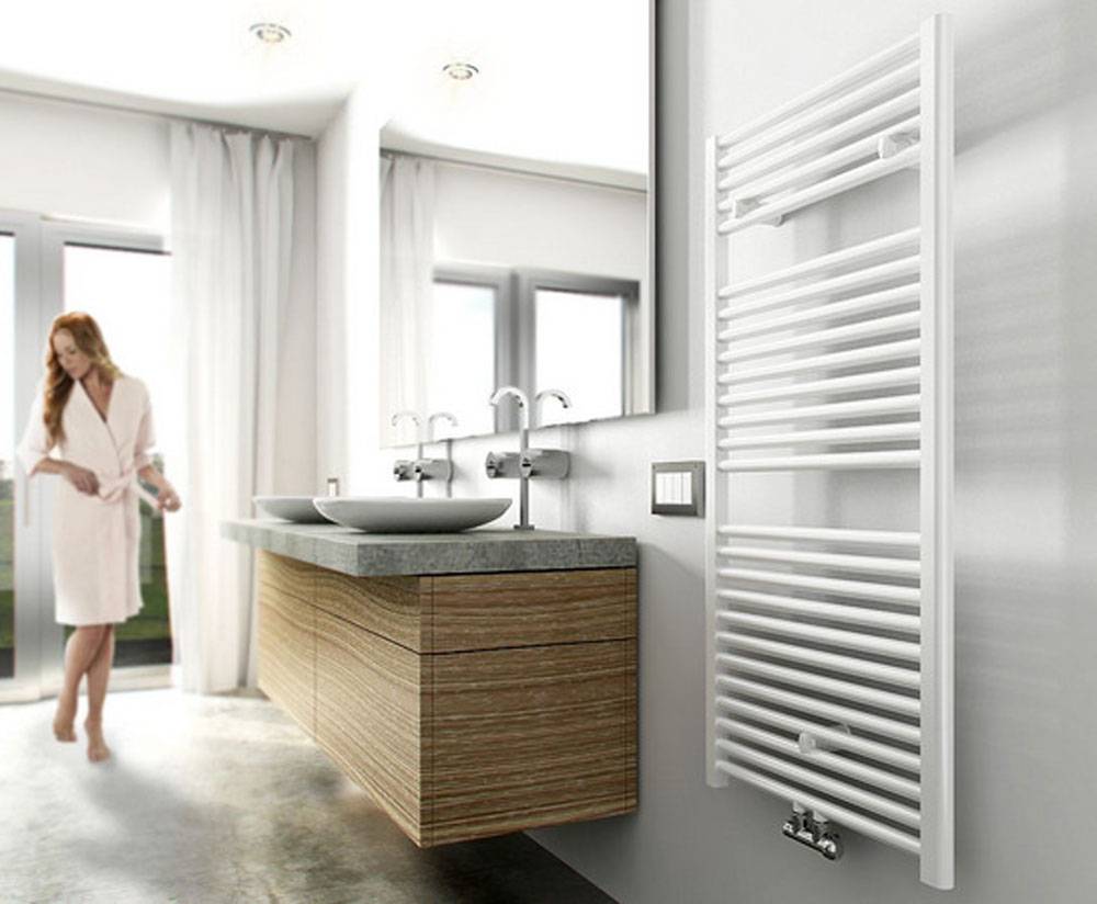 Elara Sierradiator Wit 1185X600 M/O Aansl.