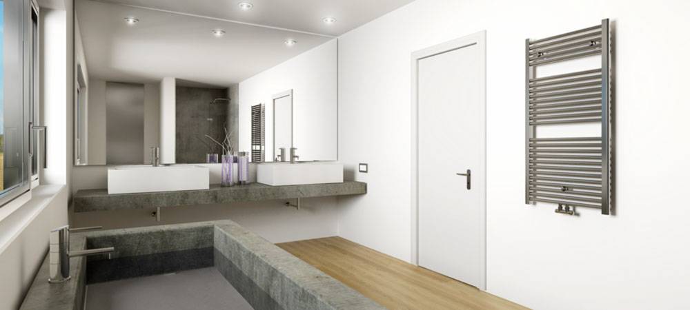 Elara Sierradiator Chroom 1185X600 M/O Aansl.