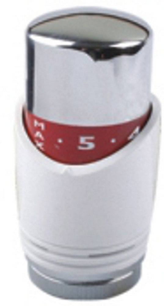 Luxe Thermostaatknop M-30 Wit/Chroom