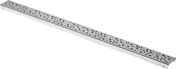 Tecedrainline Designrooster Drops, 900 Mm, Rvs Geborsteld, Recht