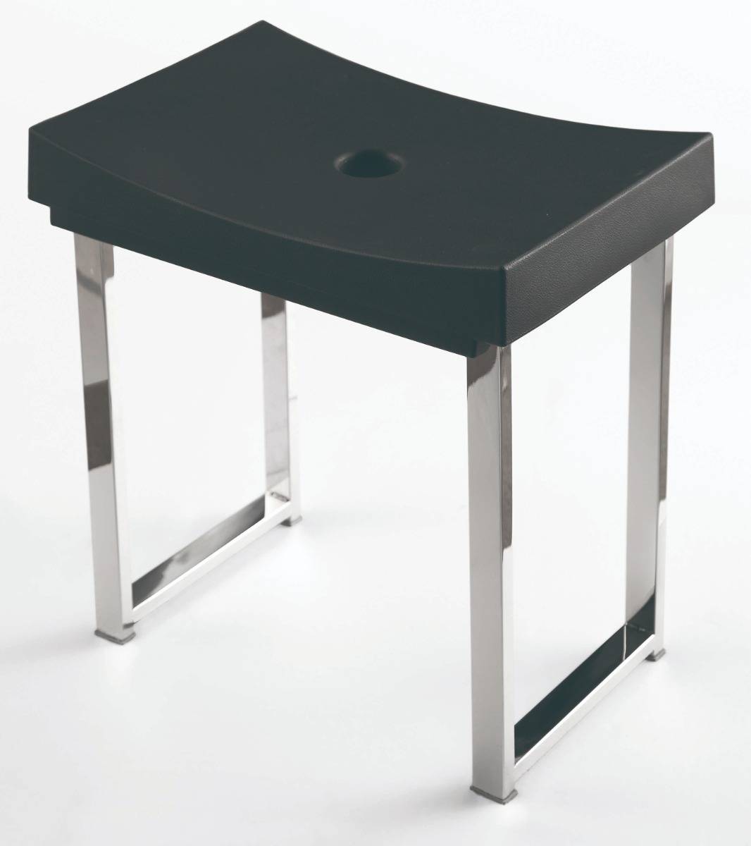 Douchekruk Chroom Black Rustica