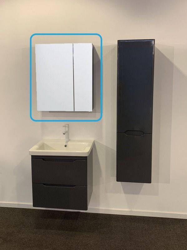 Spiegelkast Antraciet