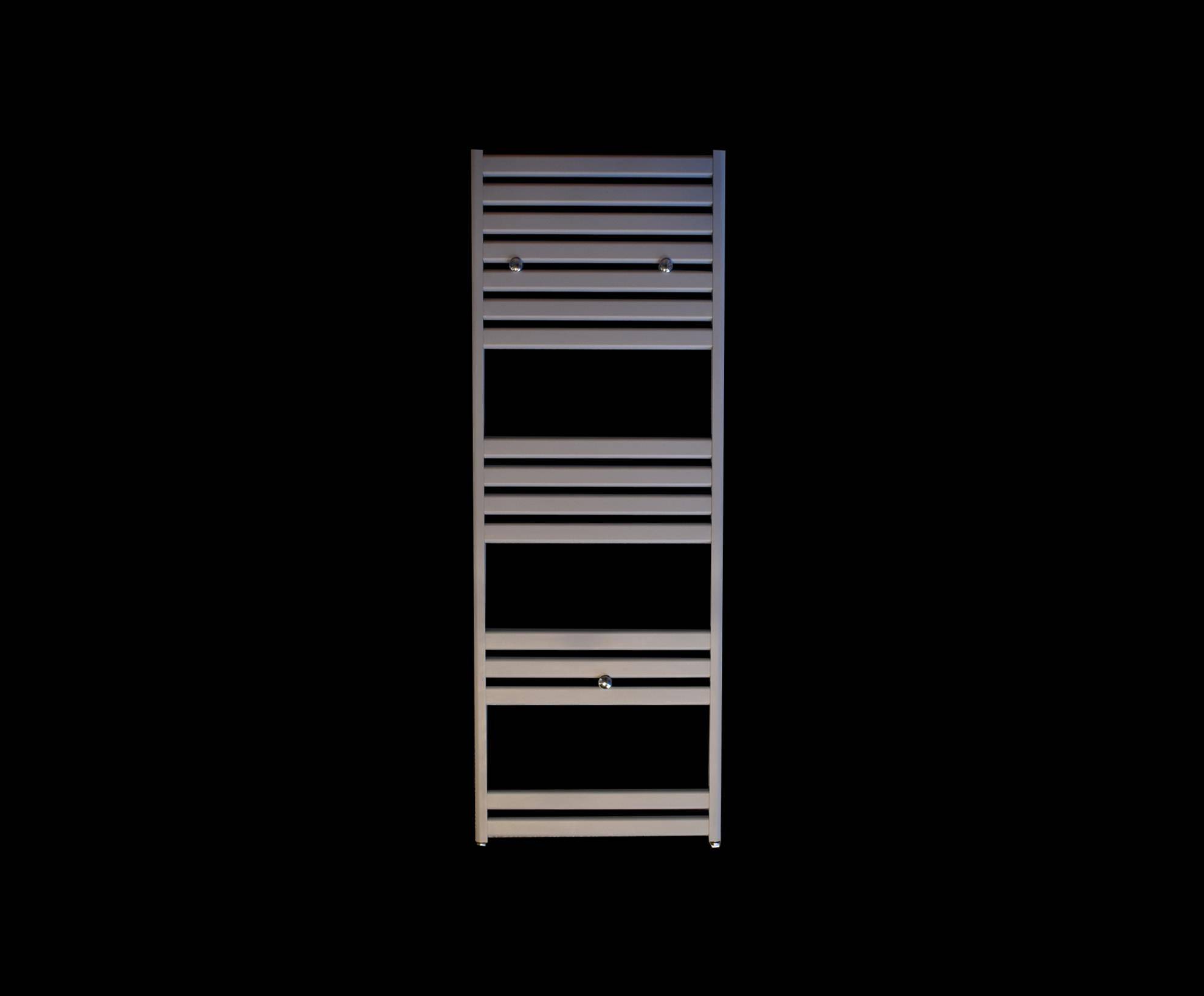 Designradiator Acqua Calda 57,5/160Cm 1010 Watt Mat Grijs (Ral 7045) Zijaansluiting