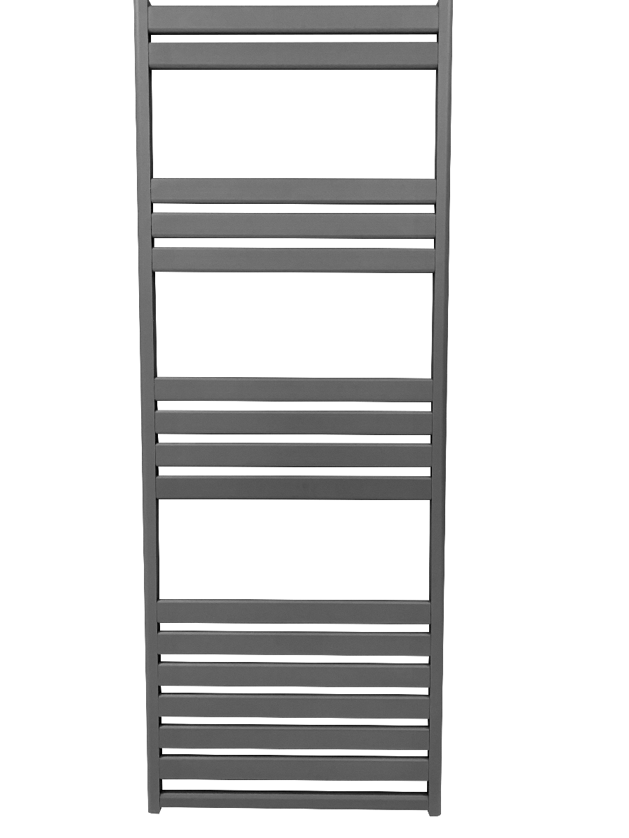 Designradiator 60x160cm 1010 Watt Mat Antraciet Zijaansluiting Middenaansluiting voorkant Designradiator 60x160cm 1010 Watt Mat Antraciet Zijaansluiting Middenaansluiting voorkant