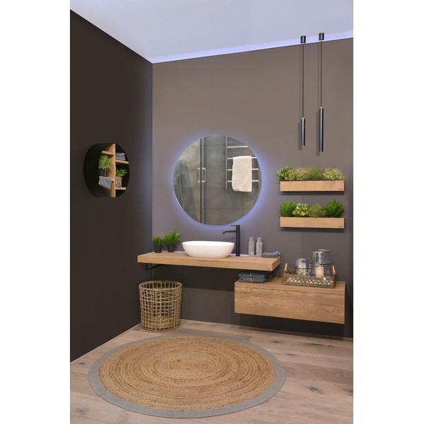 Looox Wooden Block 100 cm, old grey