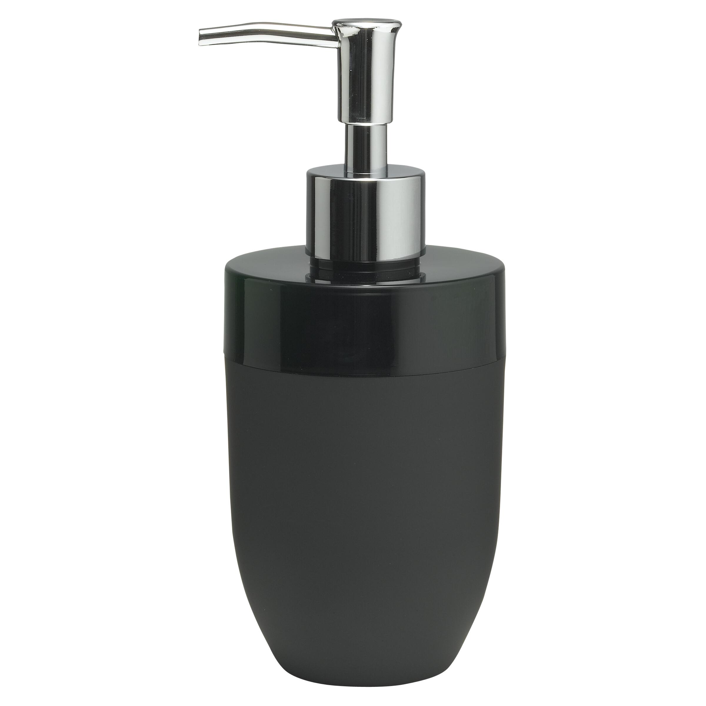 Sealskin Bloom Zeepdispenser 300 ml vrijstaand Zwart