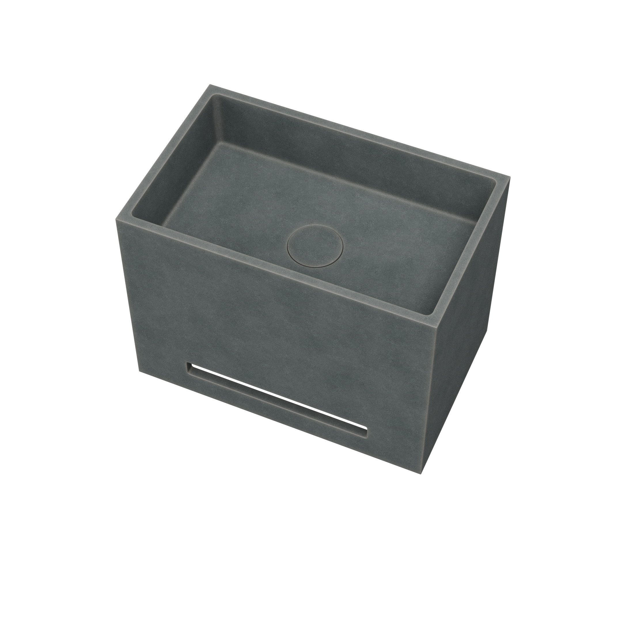 Ideavit Fontein Idea.Wall 40x25x30 cm Rechthoek Beton Grijs/Bruin