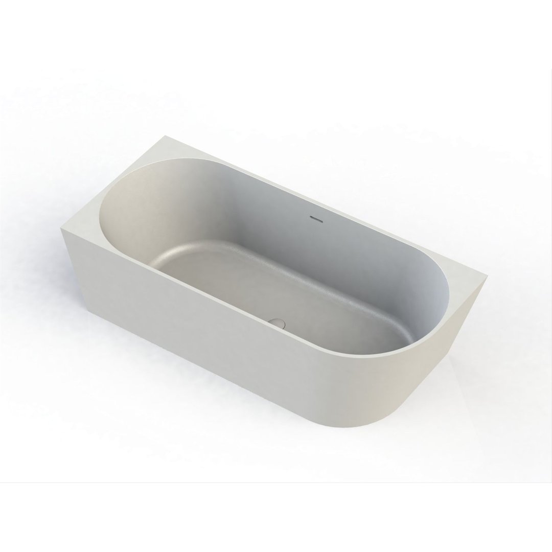 Pinto back to wall ligbad 170x73 glans wit links