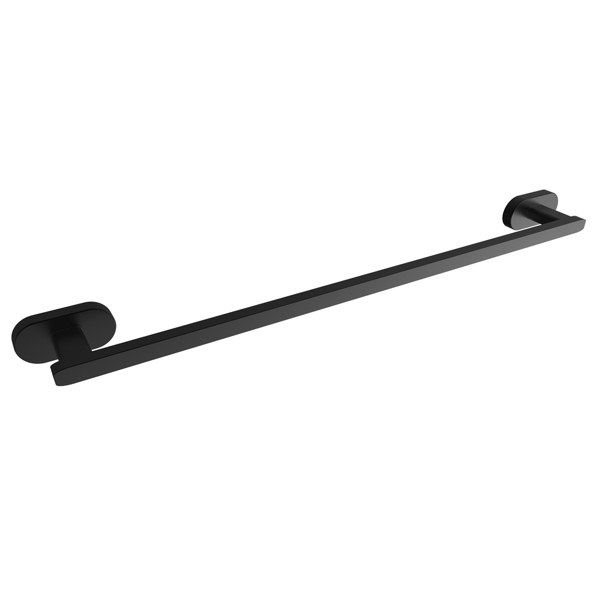 Creavit Handdoekhouder 40cm zwart