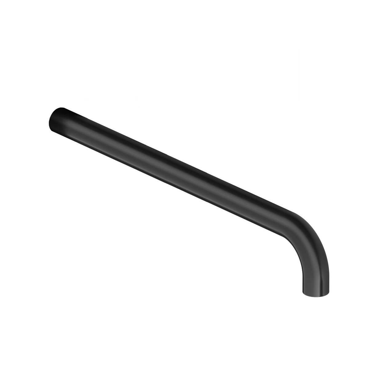 Hotbath Cobber CB094 uitloop tbv cb005 / cb006 - 30cm - mat zwart (Uitlopend)