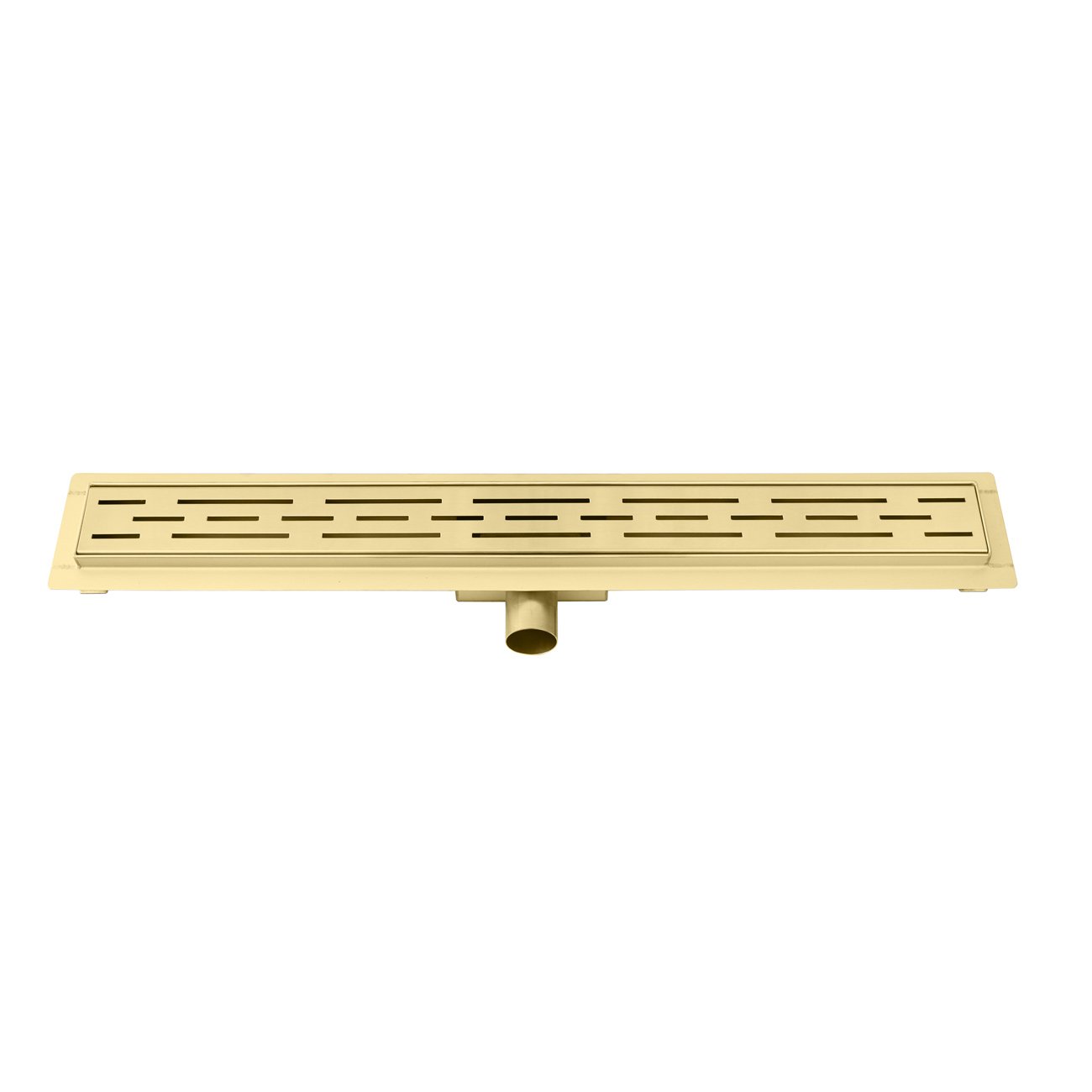 Best-Design Nancy douchegoot met flens 100 cm Mat-Goud