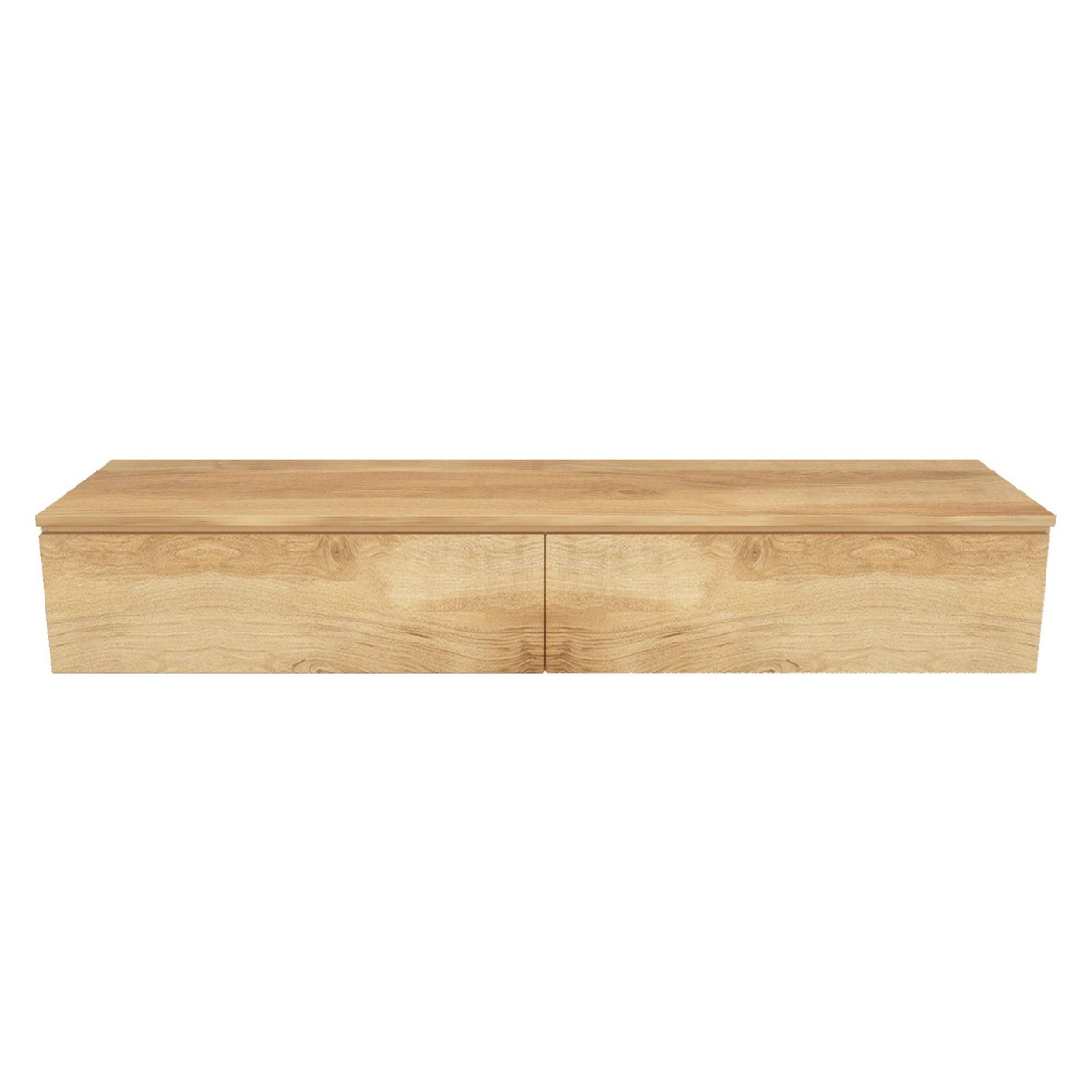 Arcqua Onderkast Living natural oak 180x30 cm 2 lade