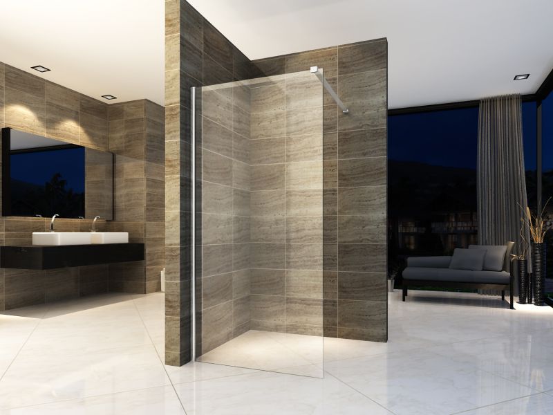 Creavit Aloni Inloopdouchewand 8mm 100x200cm