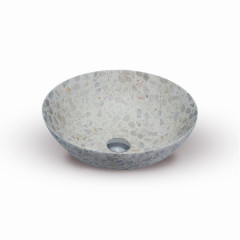 Looox Ceramic Terrazzo, diameter 40 cm, Terrazzo Beige