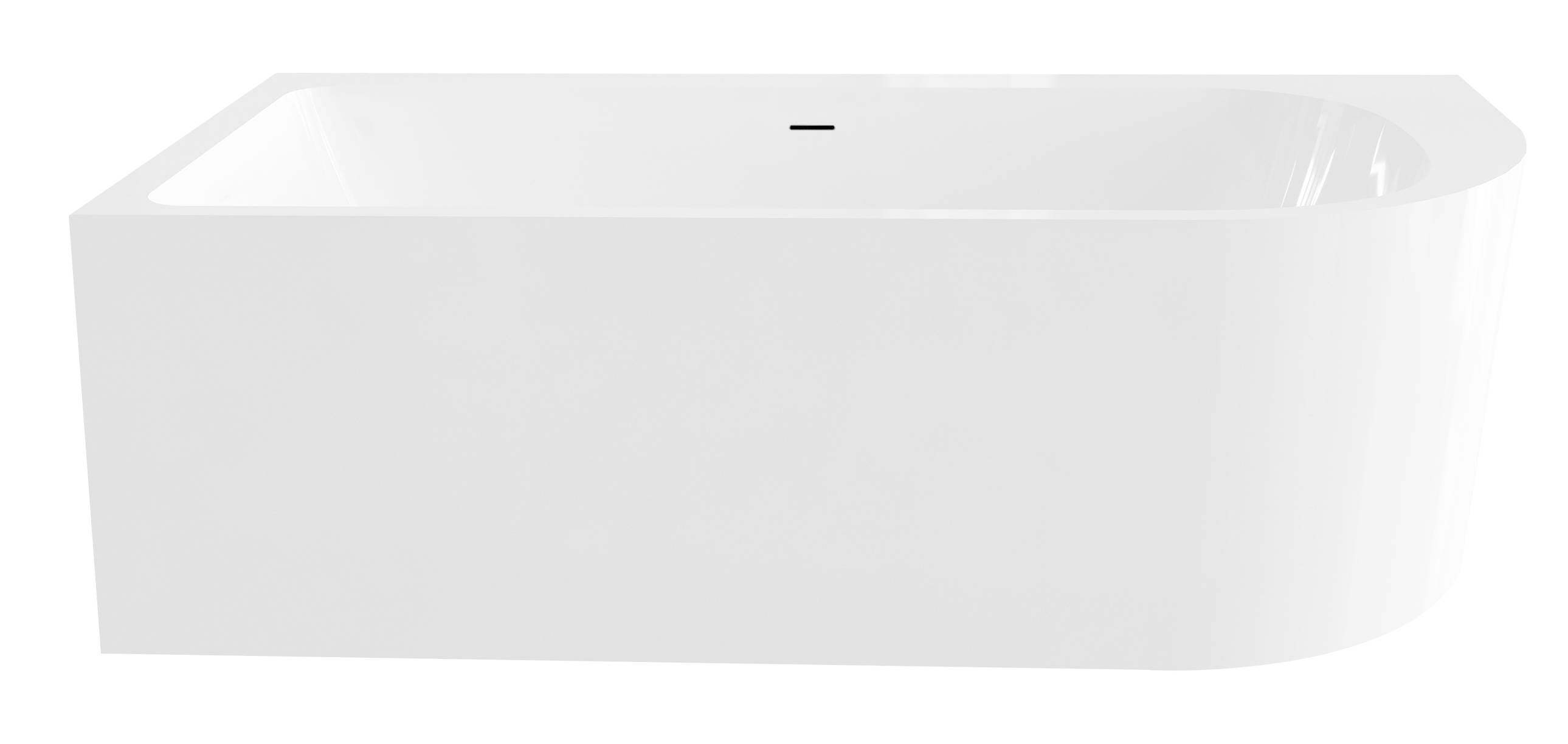 Best-Design Munster-Links Half Vrijstaand Hoekbad 180x80x60cm