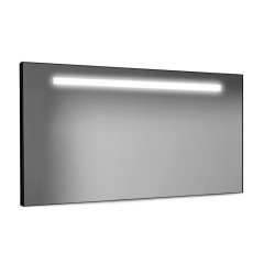 Looox Spiegel Black Line m.verlichting 120 x 60 cm