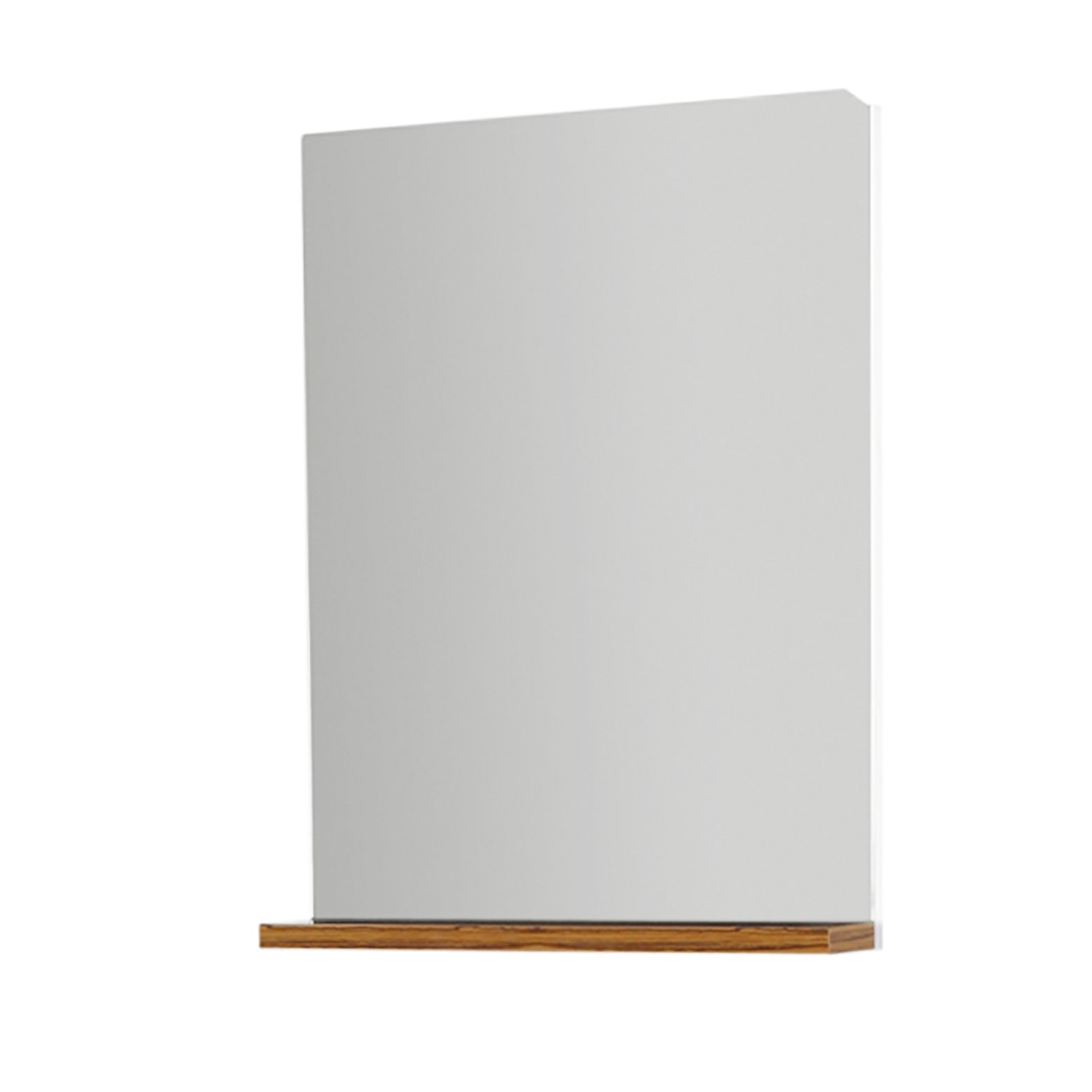 Aloni Elmas Bruin Spiegel Met Tablet 44x54,5x8,2cm