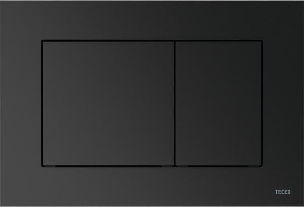 TECEnow WC-bedieningsplaat Voor Duospoeltechniek Grafiet Metallic