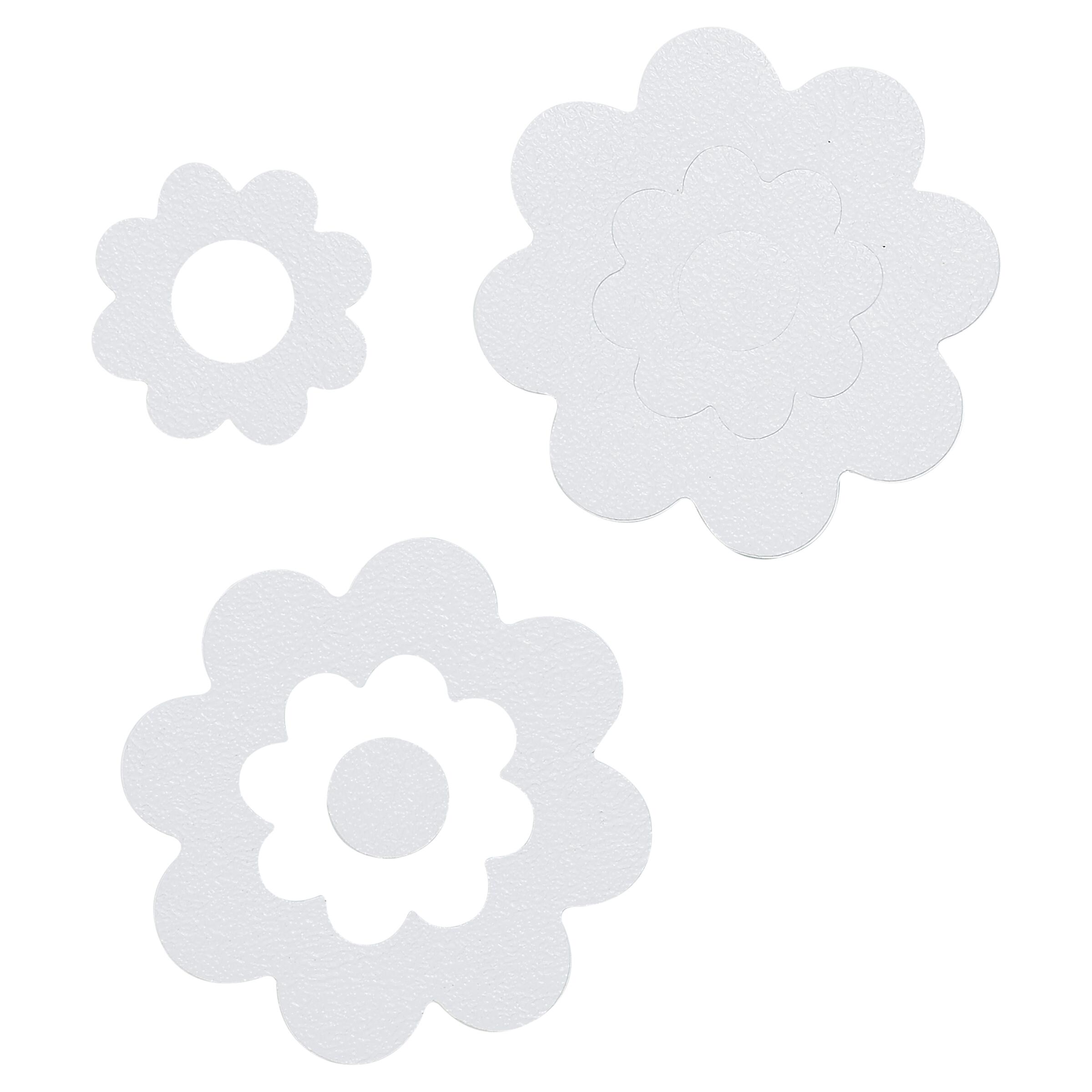 Sealskin Badbloem Zelfklevende antislip stickers Vinyl Wit (7 stuks)