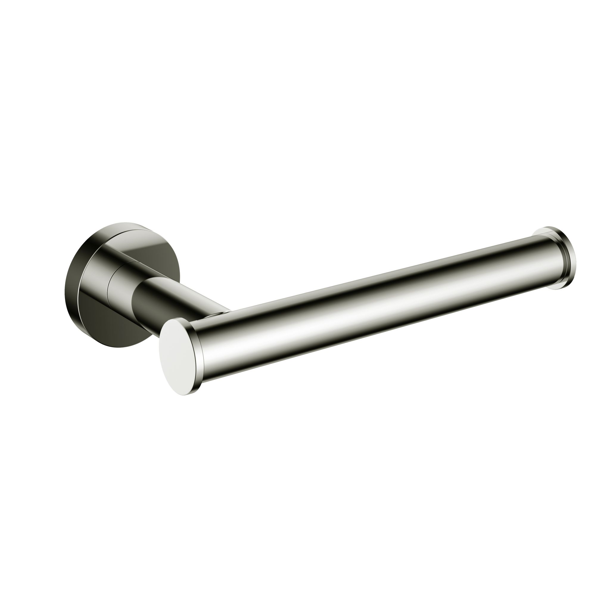 Hotbath Cobber Toiletrolhouder Glans Nikkel - Living Colours