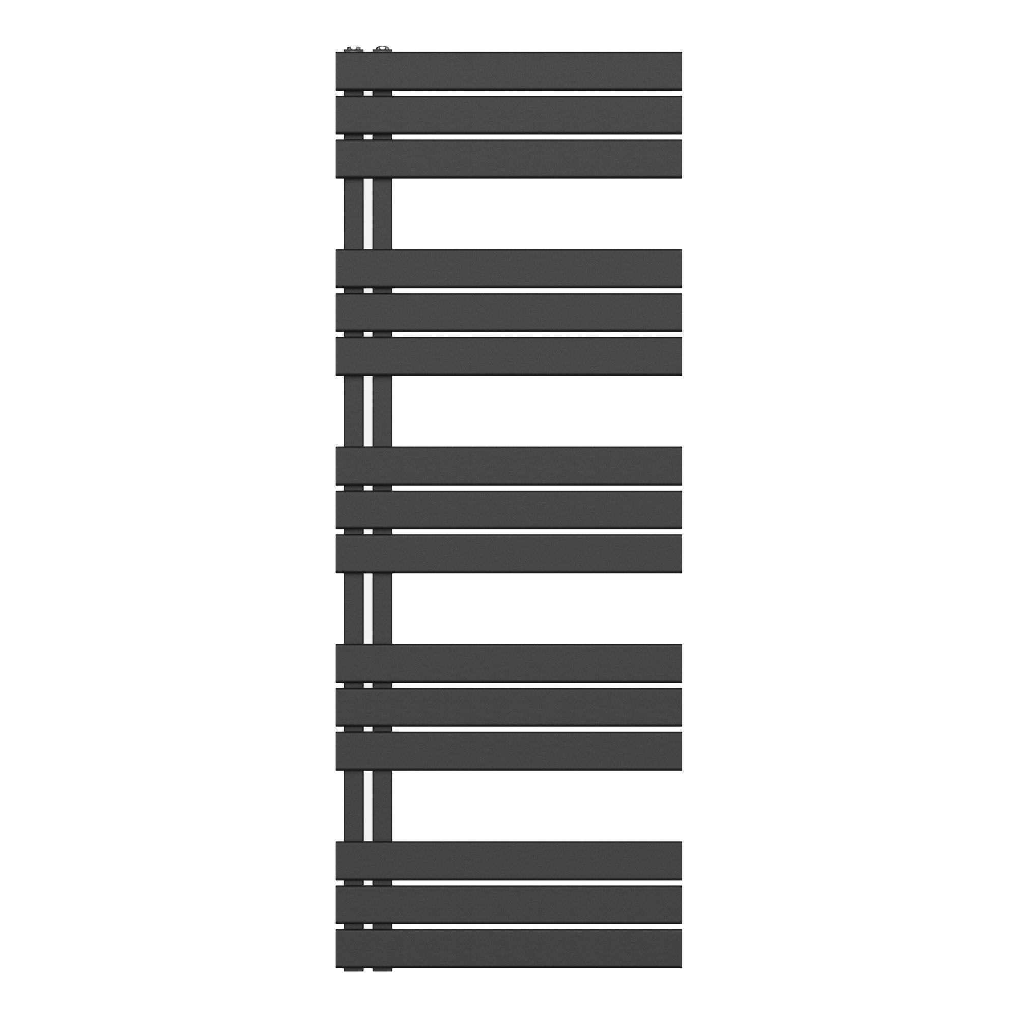 Belrad Handdoek Radiator Zwart Links 160×60 cm 681W