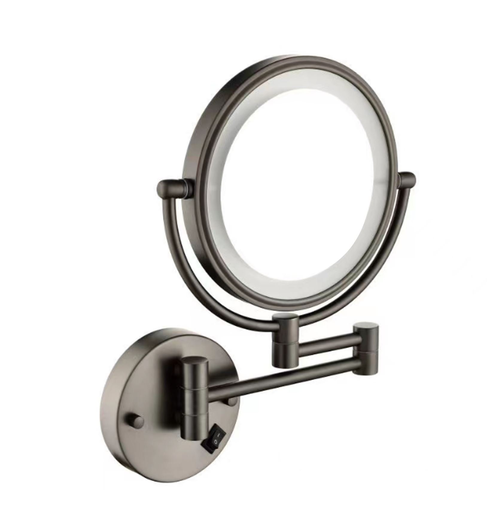 Best-Design 'Moya-Steiner' Wand Cosmeticaspiegel Incl. Led Verlichting Gunmetal