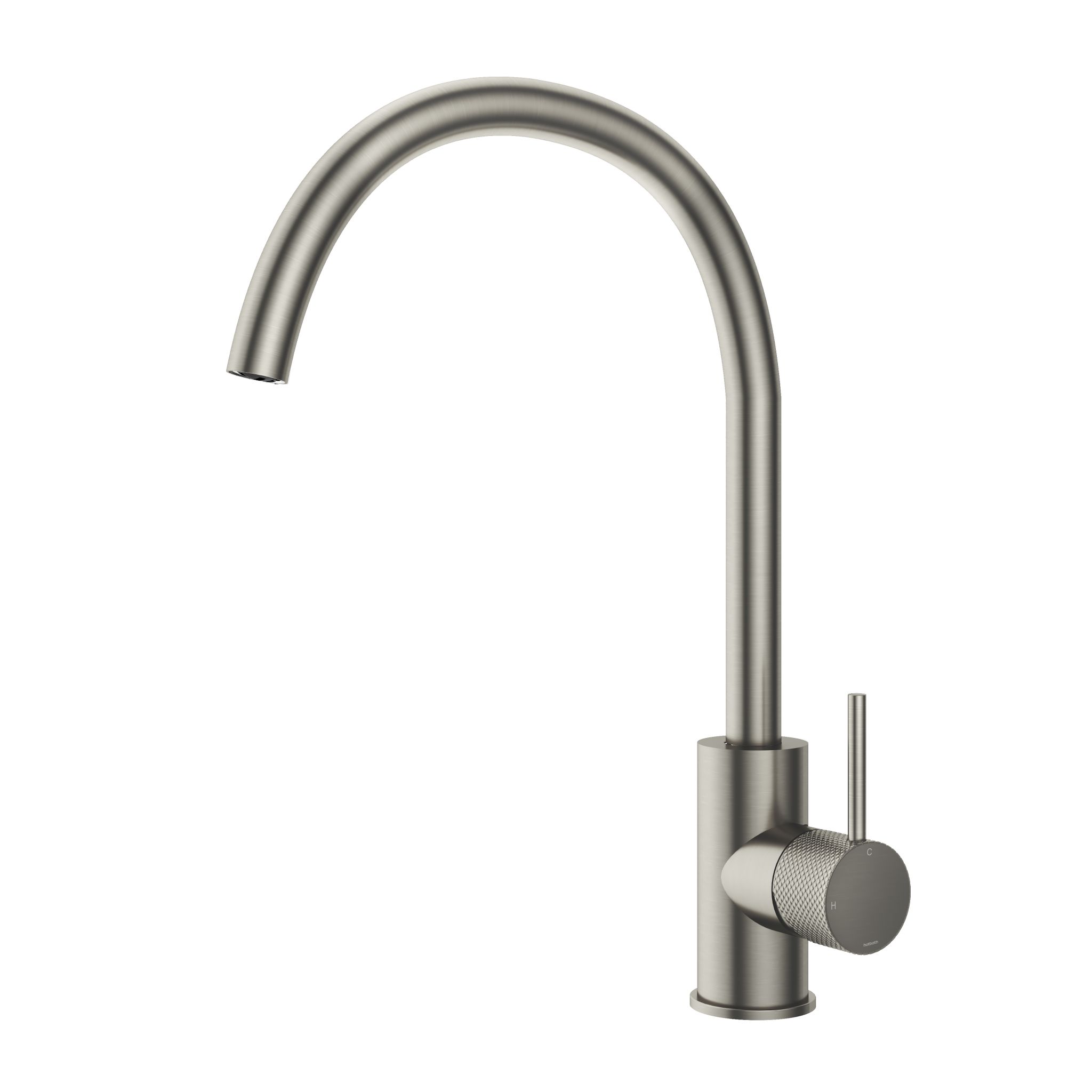Hotbath Cobber X Opbouw Keukenmengkraan Geborsteld Nikkel