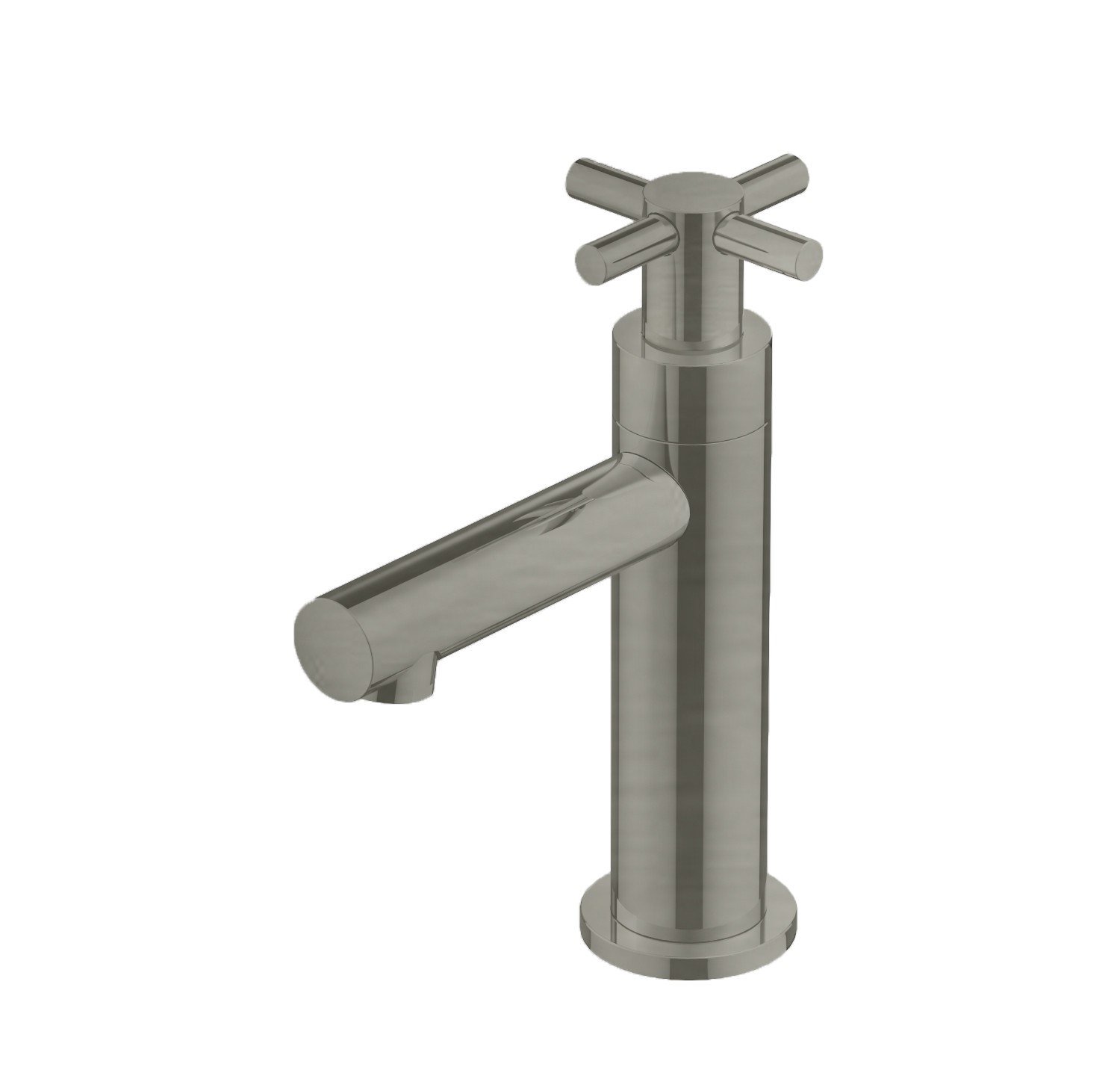 Hotbath Dude Opbouw Fonteinkraan Geborsteld Nikkel